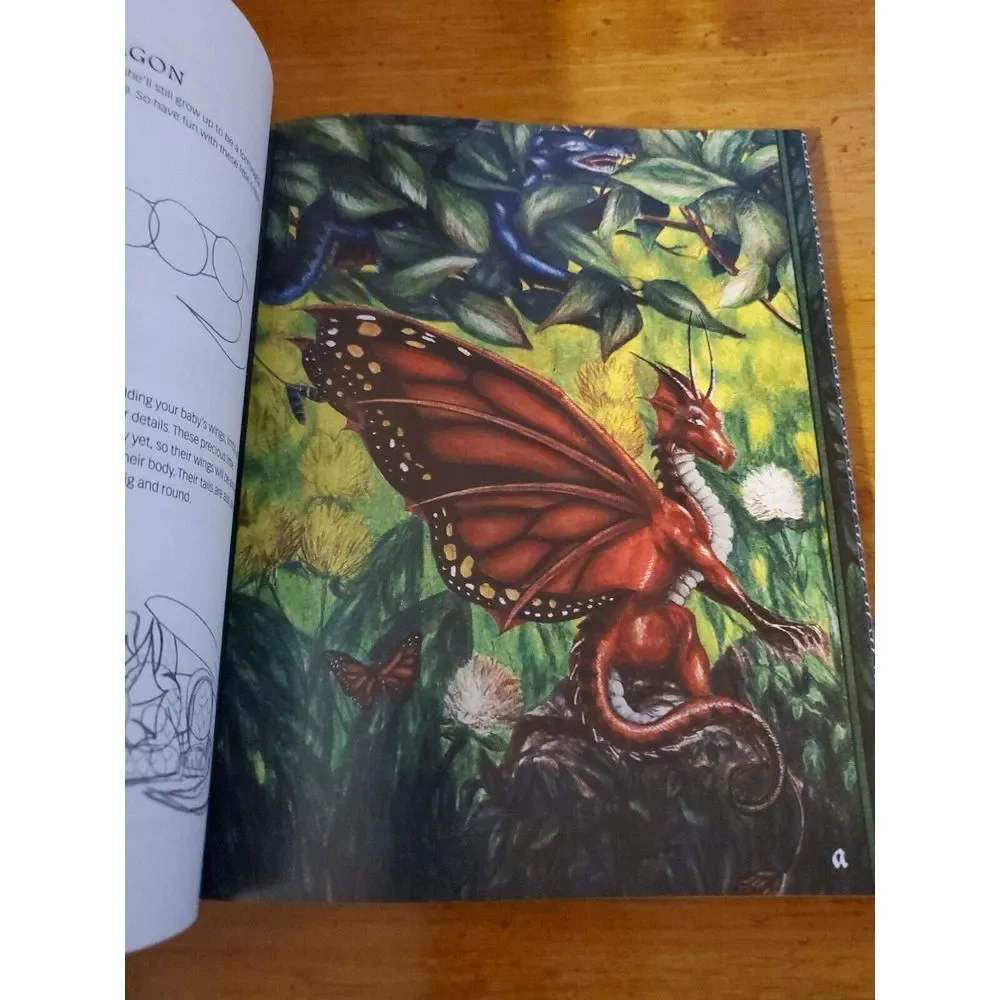 Drawing Dragons: Learn to Create Fantastic‎ Fire Creatures Book